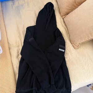 Comfort Black Hoodie Sweater